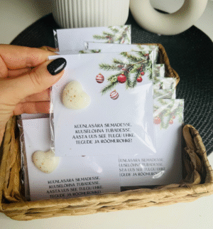 Aroomivaha kliendile disainitud kaardiga