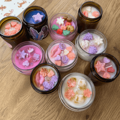 Küünla valamise töötuba tiimiüritusele, sünnipäevale või baby showerile.